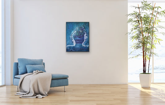 The Seer - 20" x 26" - Original