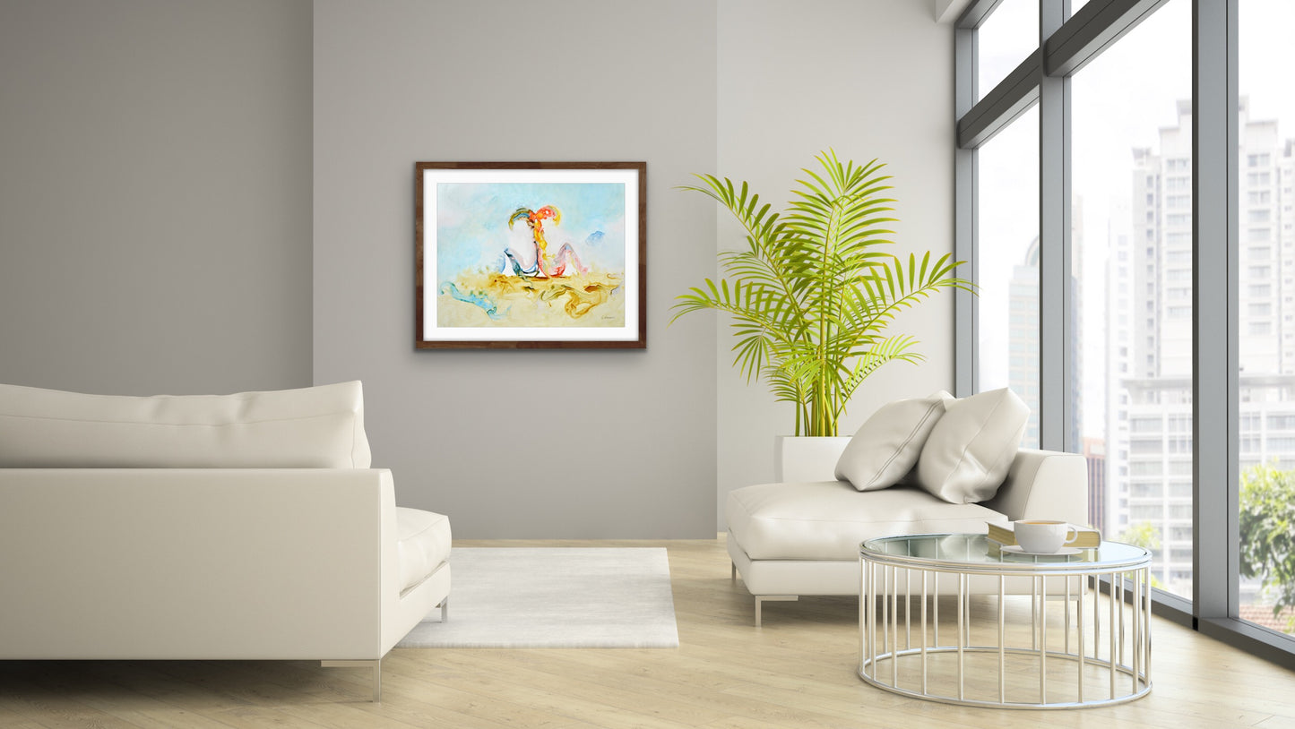 Intimacy - 20" x 26" - Original