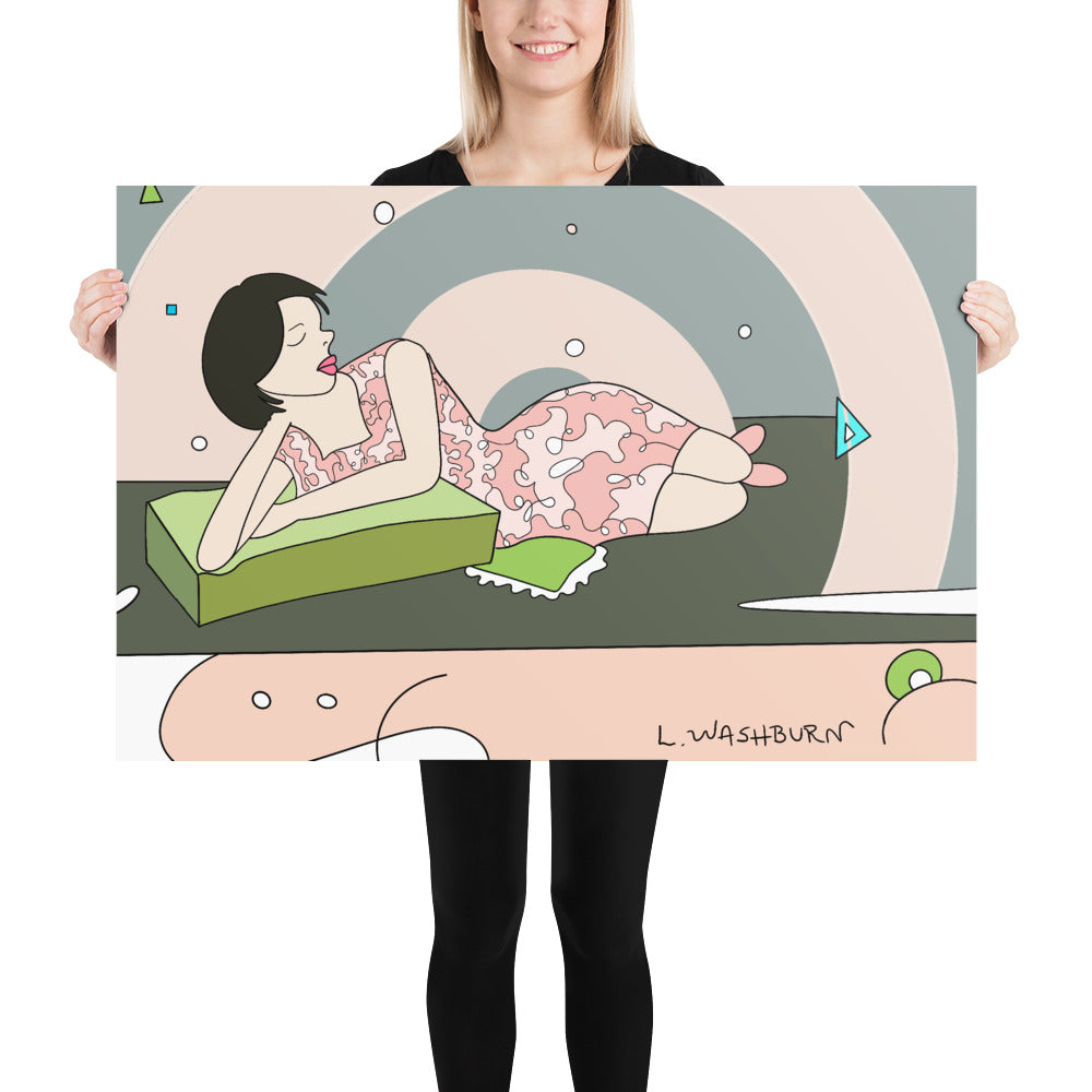 I am peaceful - poster