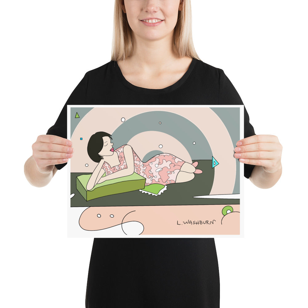 I am peaceful - poster