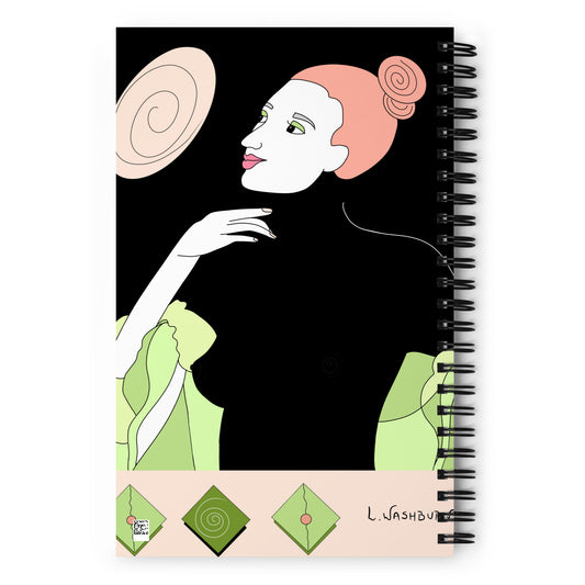 Spiral notebook thinking through no 6