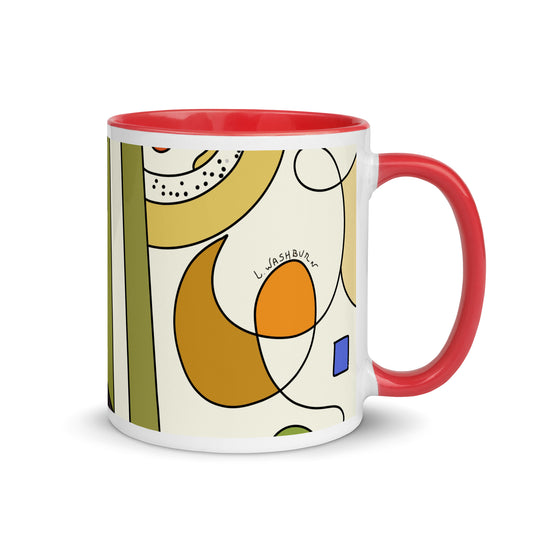 Mug with Color Inside the bridge