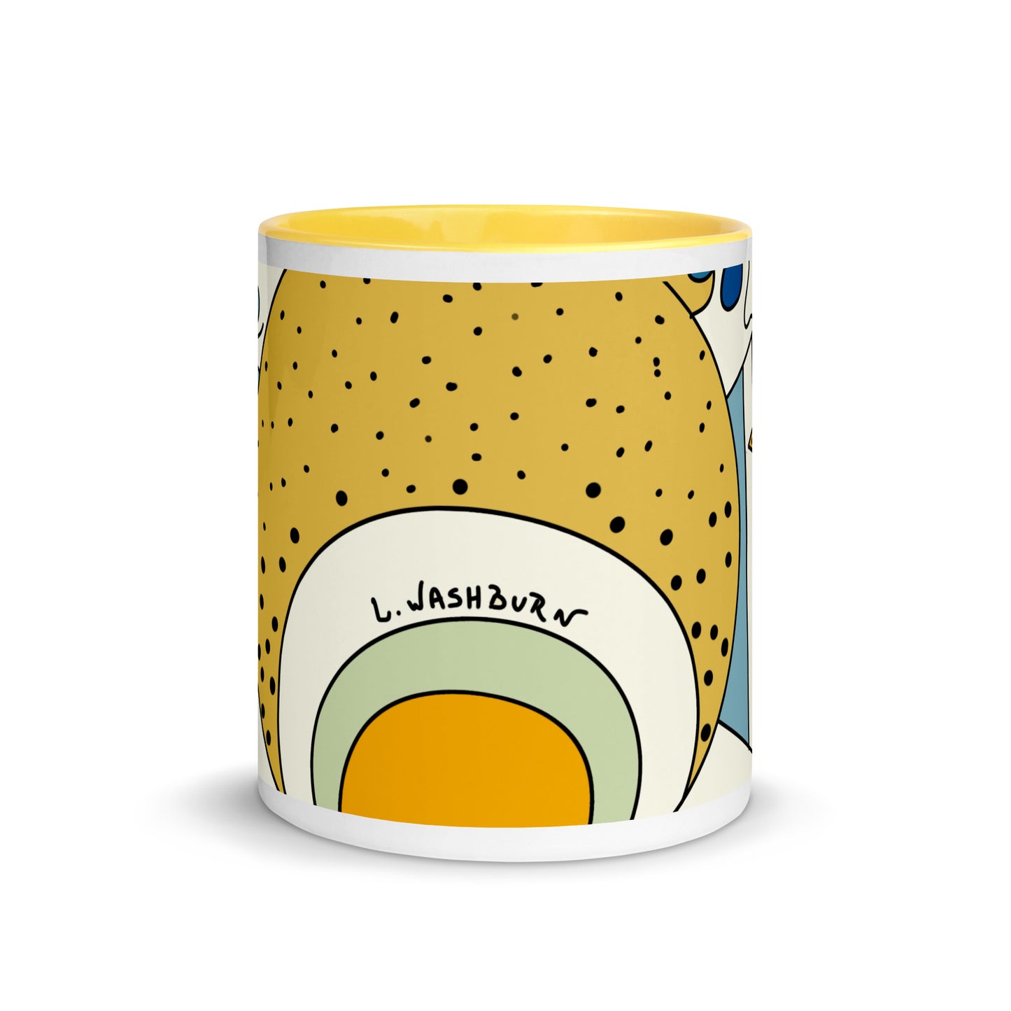 Mug with Color Inside city lights