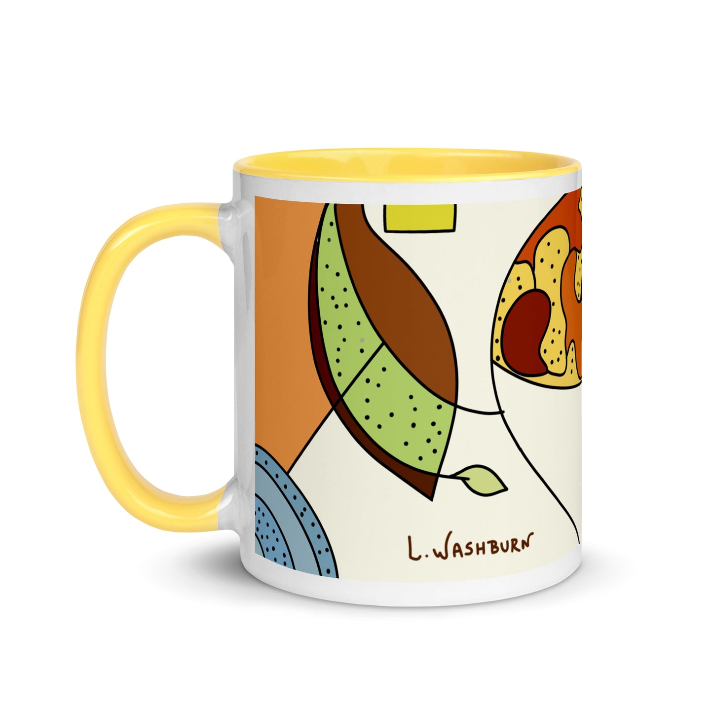 Mug with Color Inside guernica