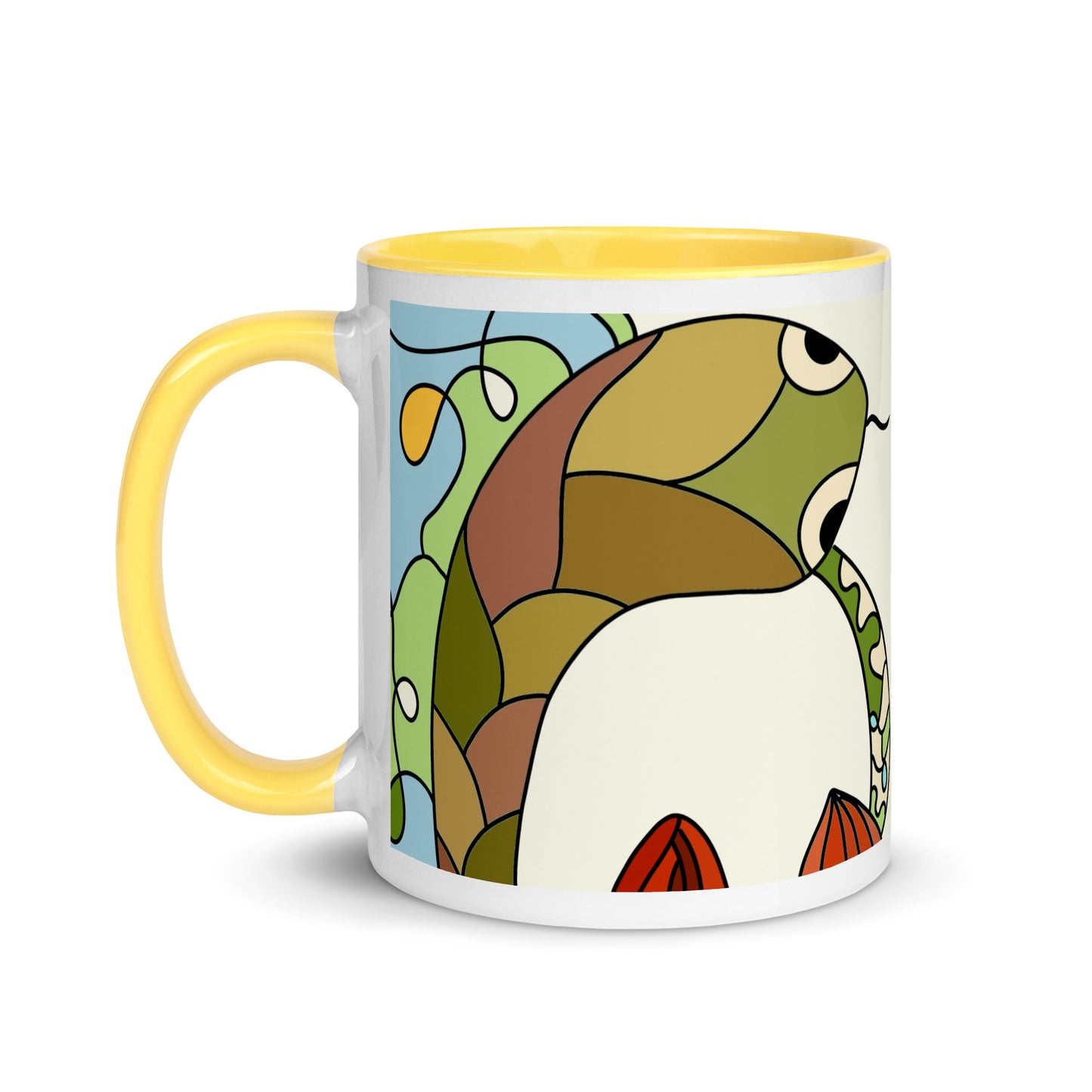 Mug with Color Inside snake lovers