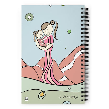 Spiral notebook motherhood