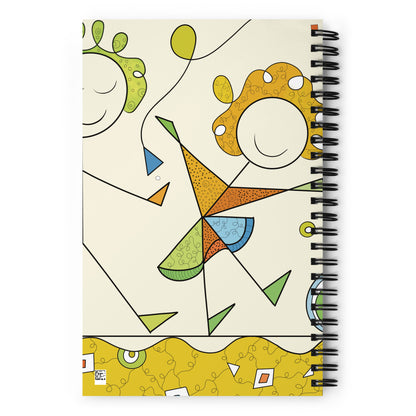 Spiral notebook play with me