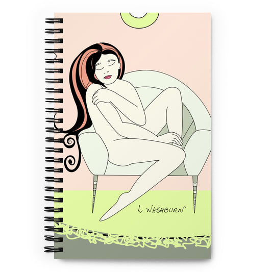 Spiral notebook lucky