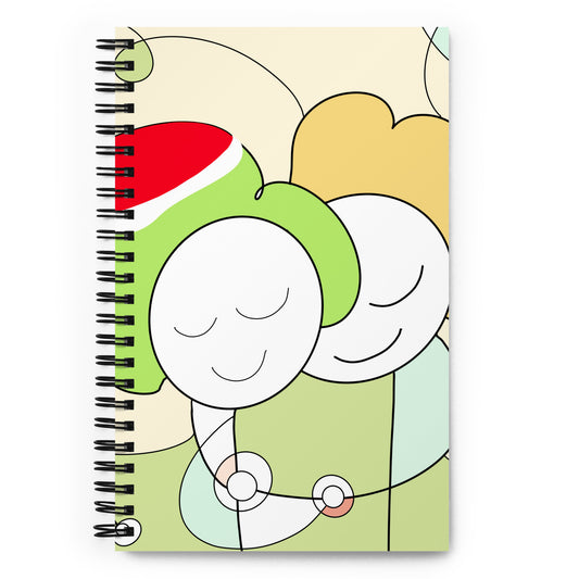 Spiral notebook soulmates