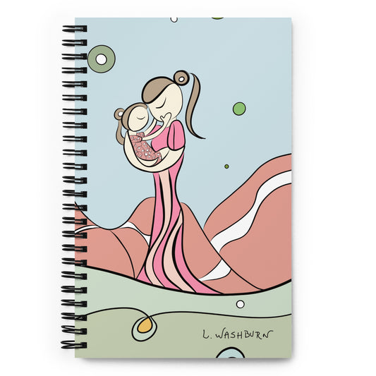 Spiral notebook motherhood