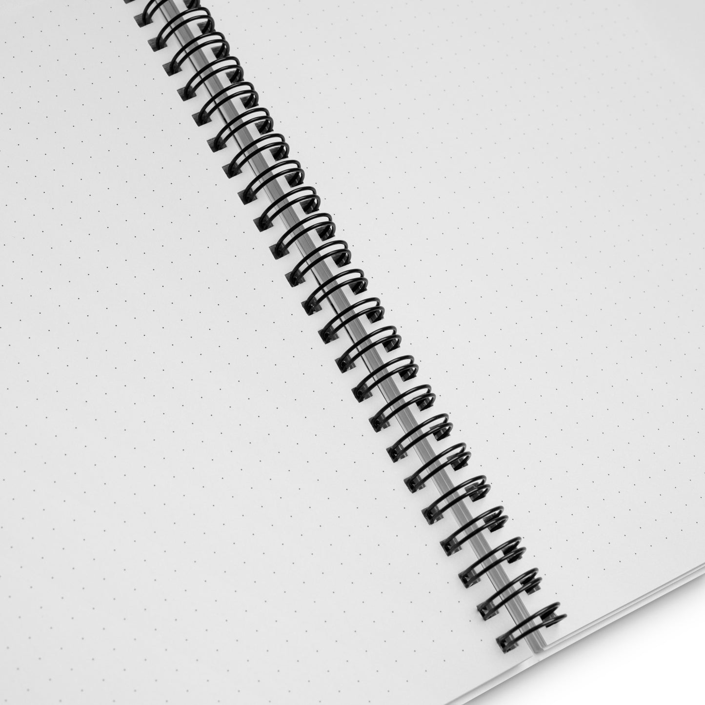 Spiral notebook modern maid