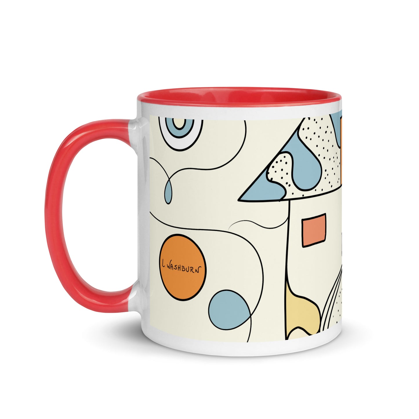 Mug with Color Inside home sweet home