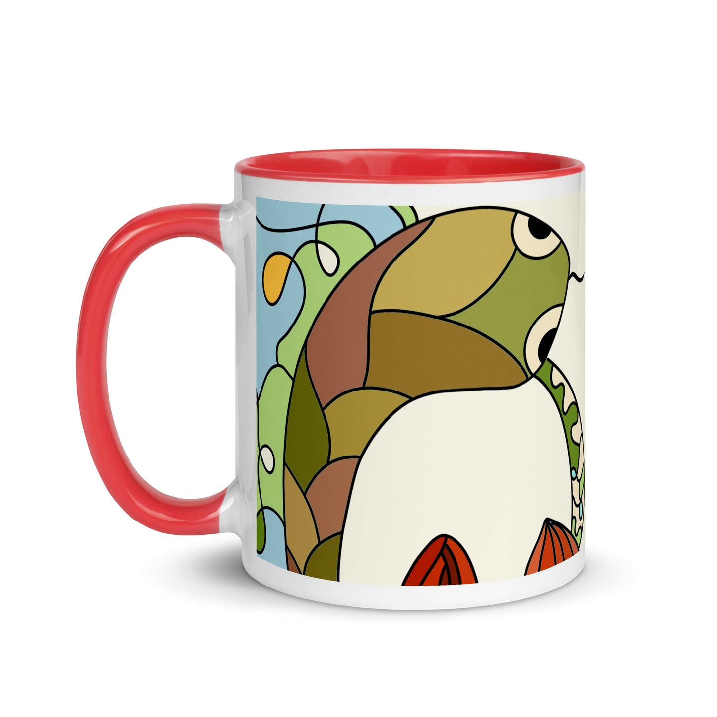 Mug with Color Inside snake lovers