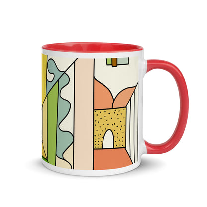 Mug with Color Inside the quaters