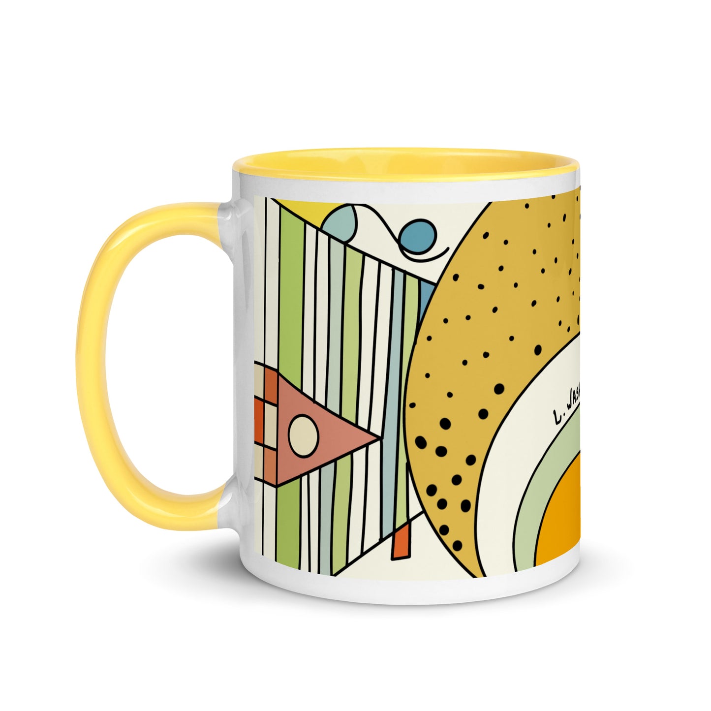 Mug with Color Inside city lights