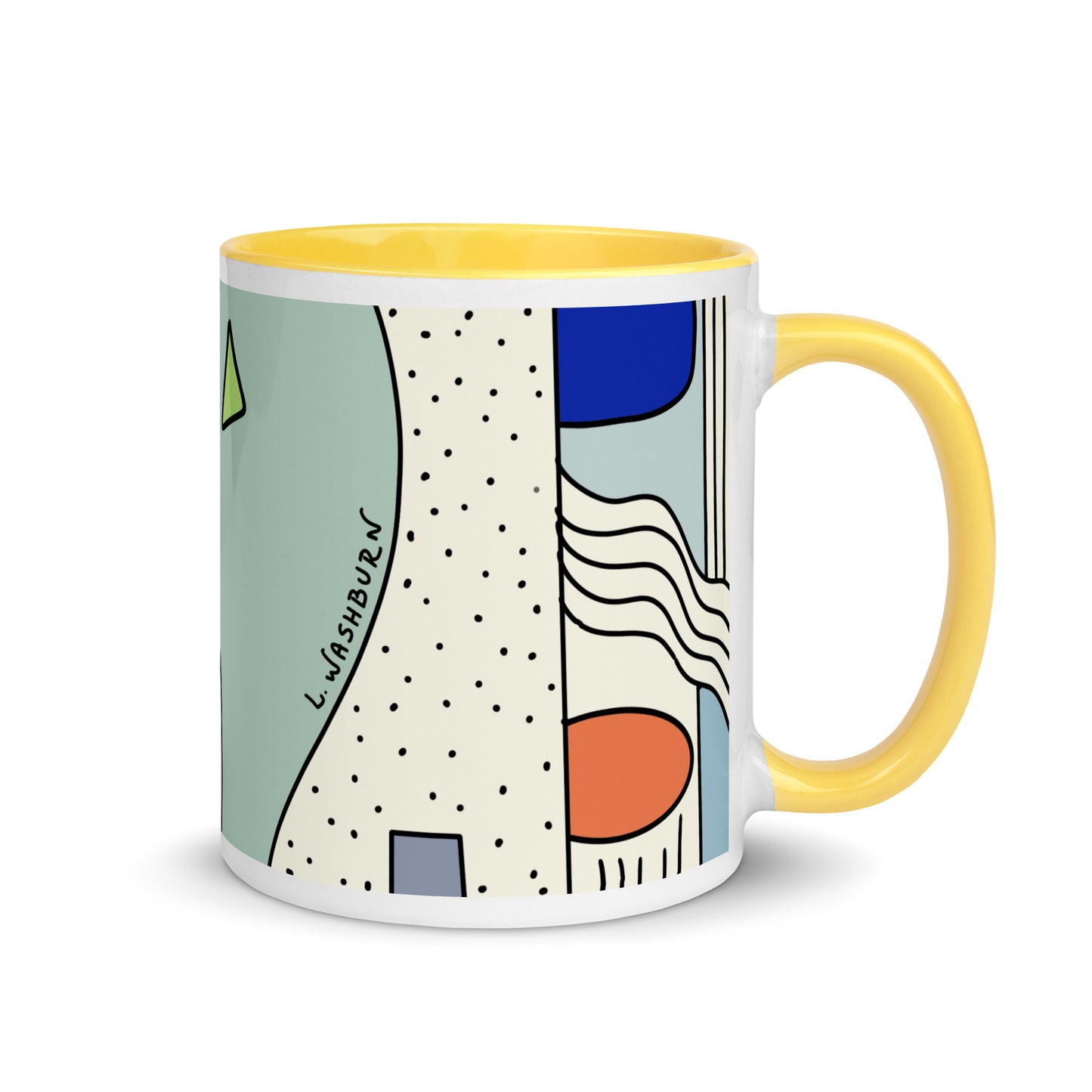 Mug with Color Inside lights