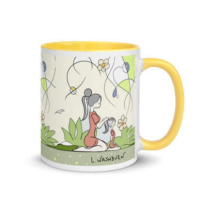 Mug with Color Inside mother and daughter